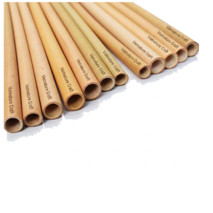 Bulk reusable bamboo straws eco-friendly pack for export - Wholesale supply of natural biodegradable drinking straws for international importers and zero-waste retailers