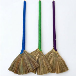 Bulk natural soft grass brooms for export - Wholesale supply of eco-friendly, biodegradable indoor cleaning brooms for international importers and zero-waste retailers